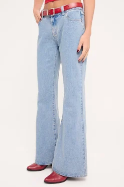 99 Baggy Jean Flare Paris Blue