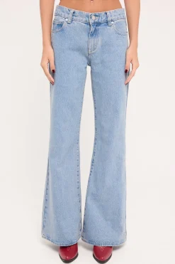 99 Baggy Jean Flare Paris Blue