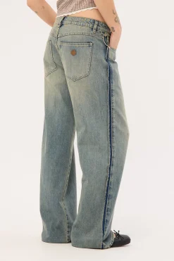 99 Baggy Jean Roxie Green/Blue