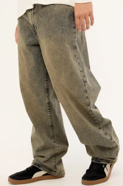 578 Baggy Long Drive Home OD Green/Brown