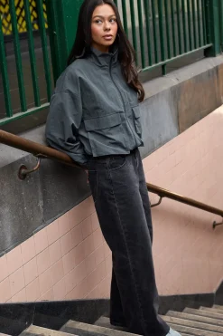 99 Baggy Low Rise Jean Heidi Black