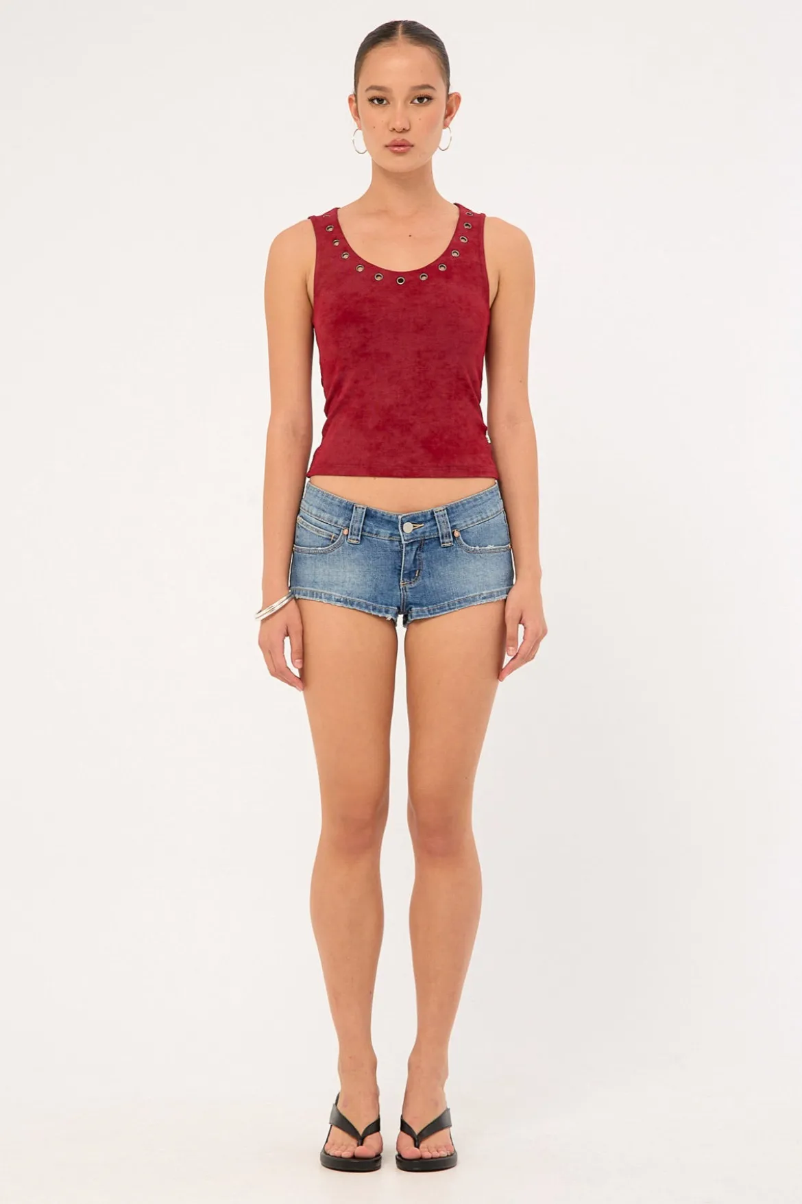 00 Denim Mini Short Shannon