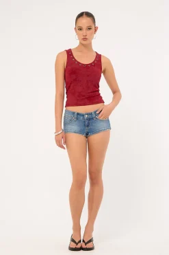 00 Denim Mini Short Shannon
