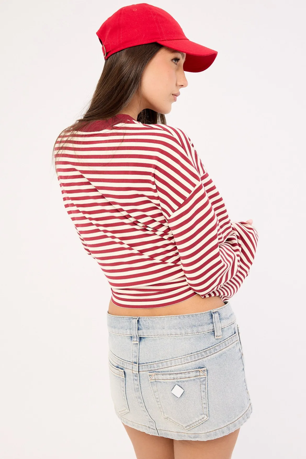 00 Denim Mini Skirt Aimee