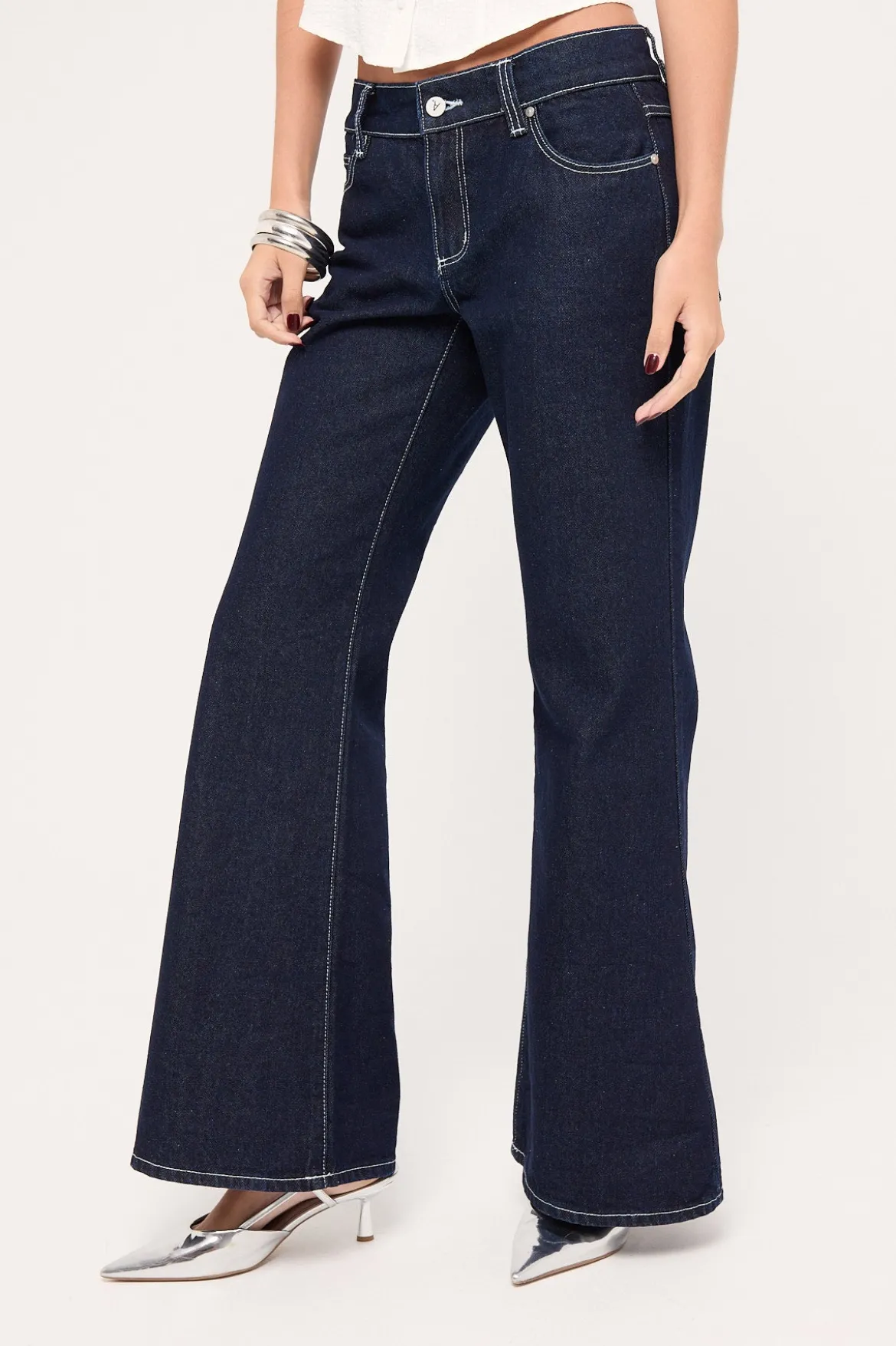 99 Low Baggy Flare Nicky Indigo
