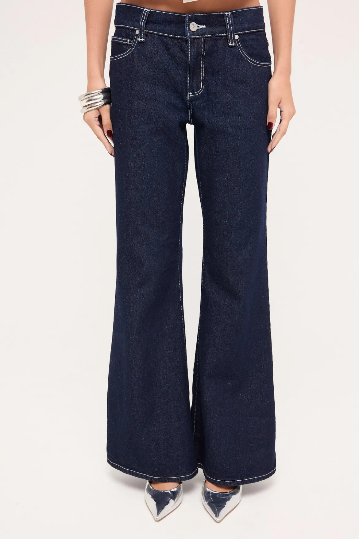 99 Low Baggy Flare Nicky Indigo