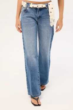 99 Low Baggy Jean Alicia Blue