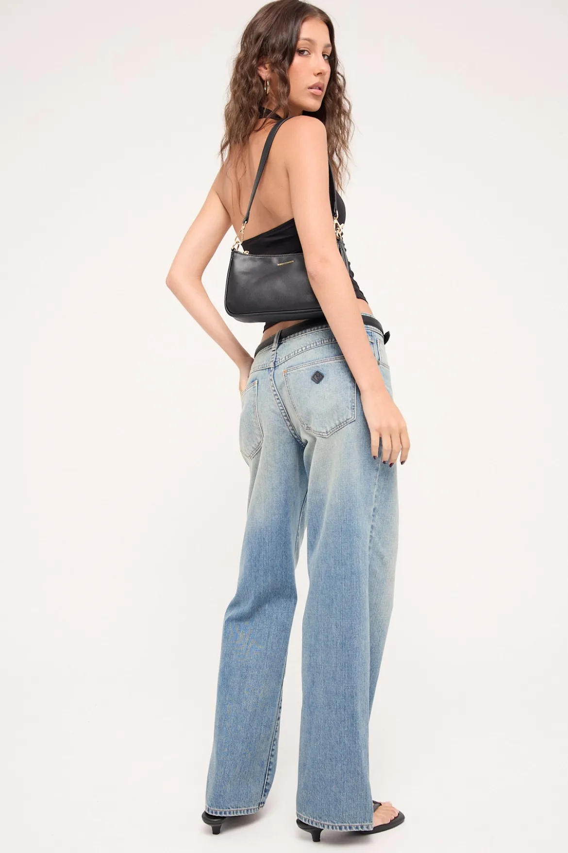 99 Low Baggy Jean Giselle Blue