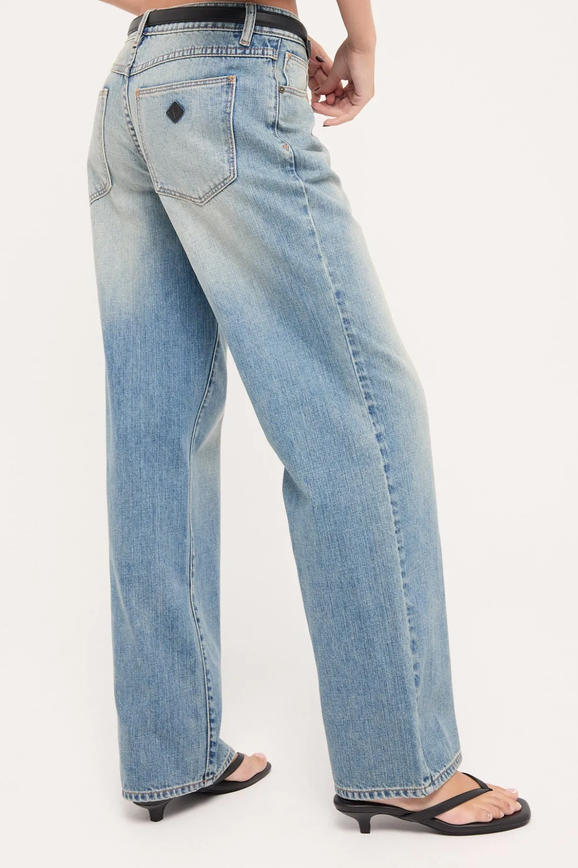99 Low Baggy Jean Giselle Blue