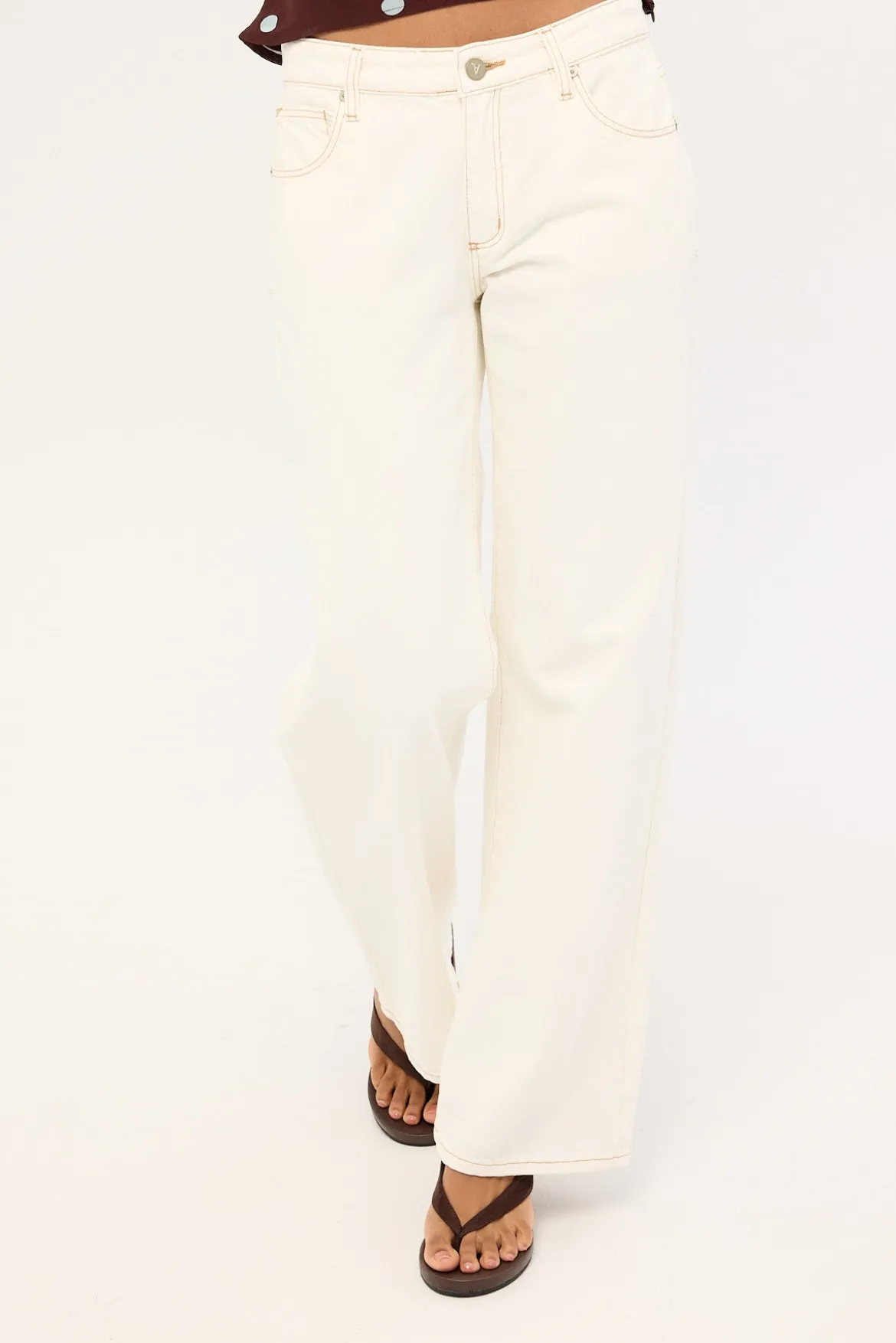 99 Low Baggy Jean Porcelain RCY Off White