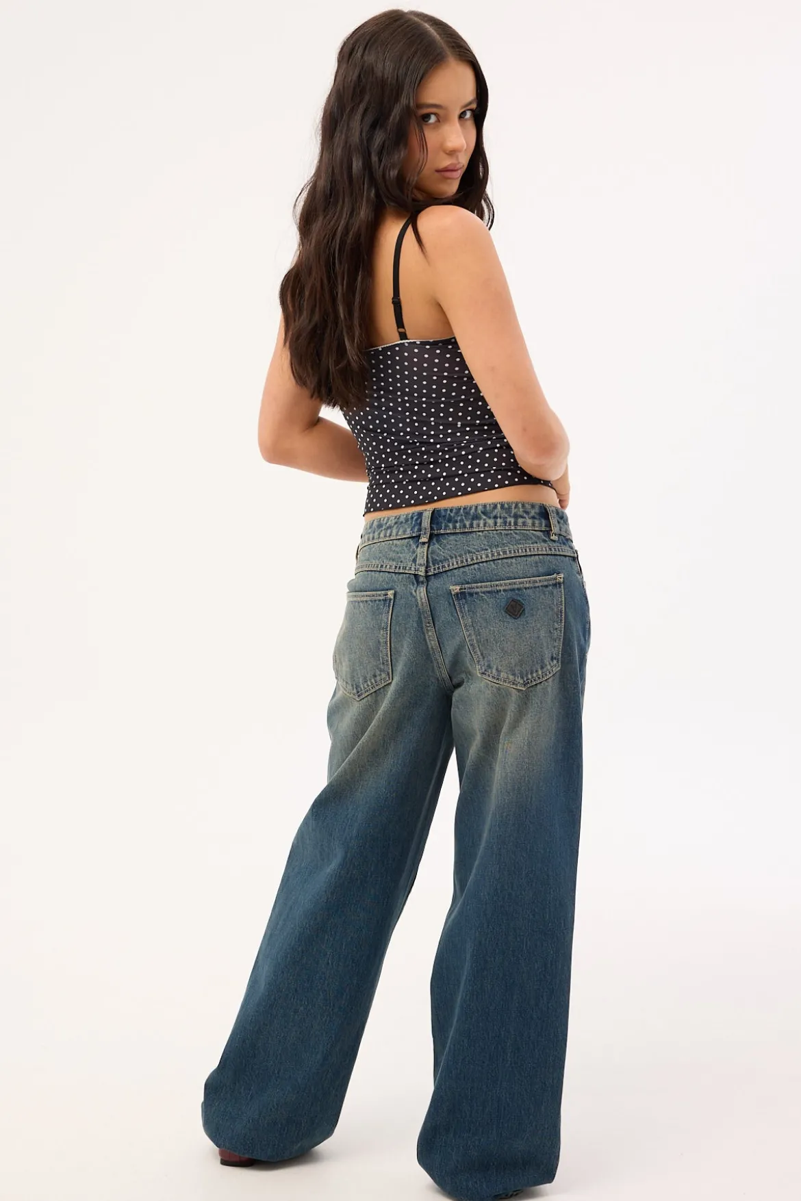 99 Low Baggy Jean Zola Green/Blue
