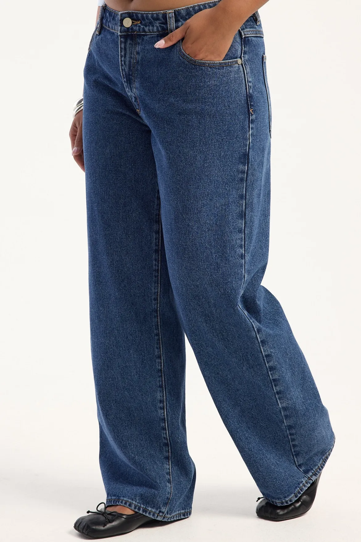 99 Low Baggy Petite Bella Indigo