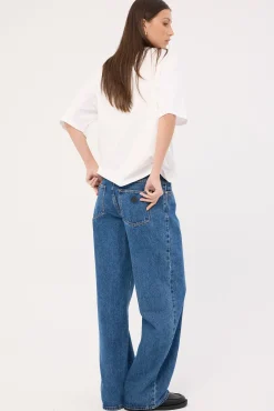 99 Low Rise Baggy Jean Bella Mid Blue