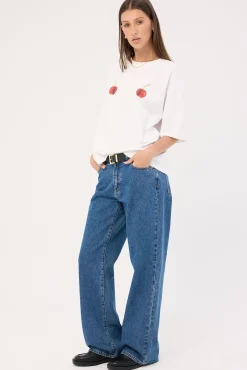 99 Low Rise Baggy Jean Bella Mid Blue