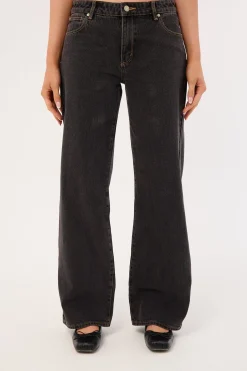 99 Low Rise Baggy Jean Cara Black Organic