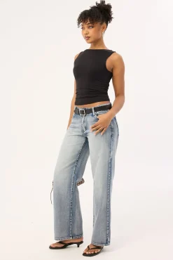 99 Low Rise Baggy Jean Keira Blue