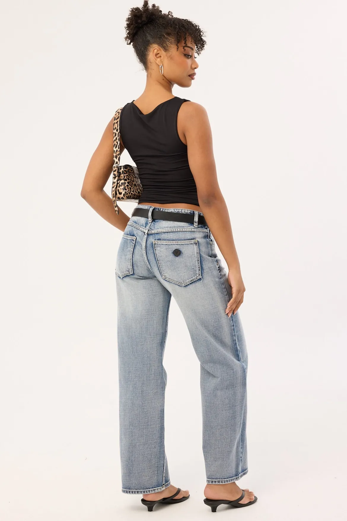 99 Low Rise Baggy Jean Keira Blue