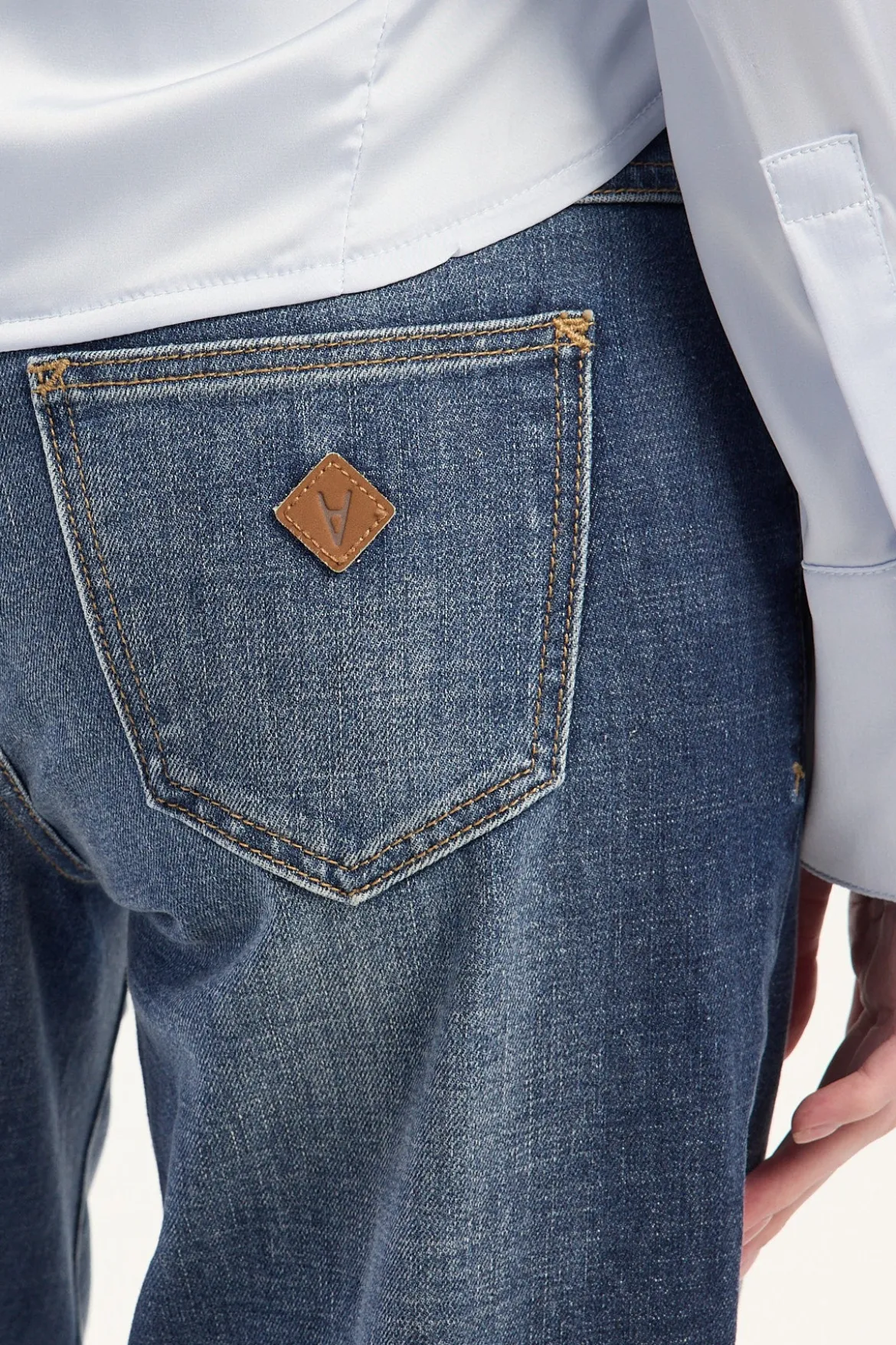 99 Low Wide Jean Paige Blue