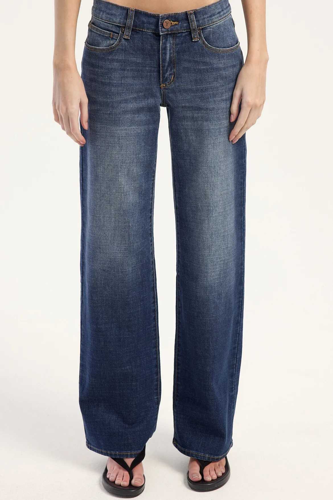 99 Low Wide Jean Paige Blue