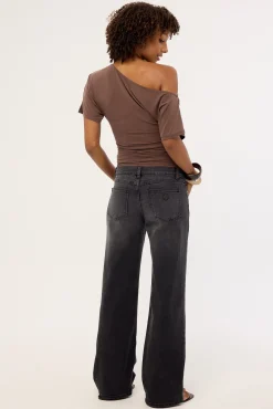 99 Low Wide Jean Shanae Black