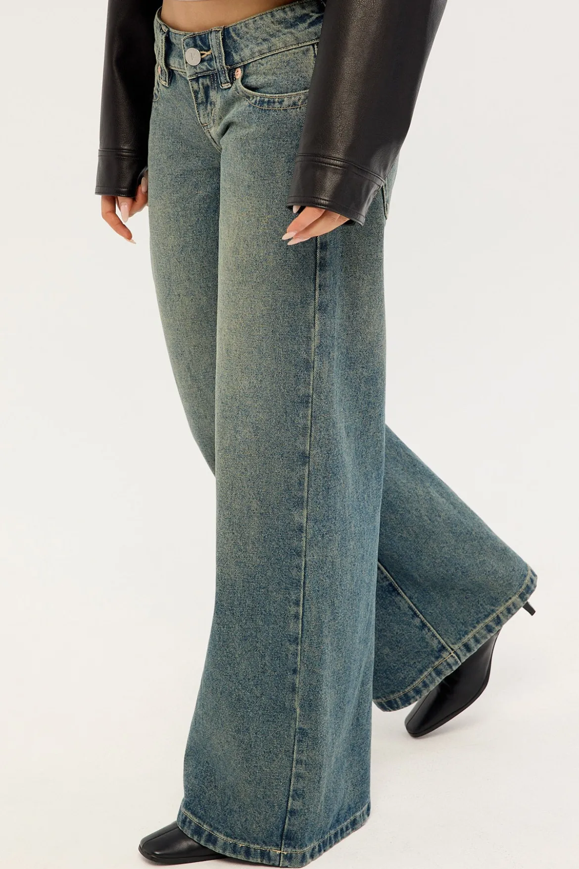 00 Low Wide Jean Zhali RCY Blue/Green