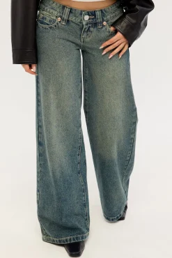 00 Low Wide Jean Zhali RCY Blue/Green