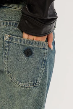 00 Low Wide Jean Zhali RCY Blue/Green