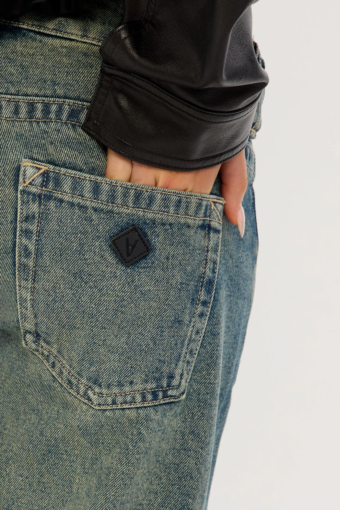 00 Low Wide Jean Zhali RCY Blue/Green