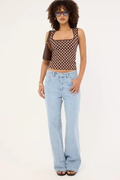 95 Mid Baggy Jean Avril Blue