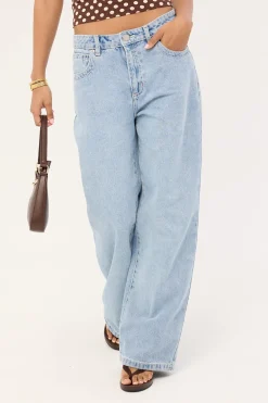 95 Mid Baggy Jean Avril Blue