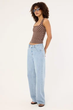 95 Mid Baggy Jean Avril Blue