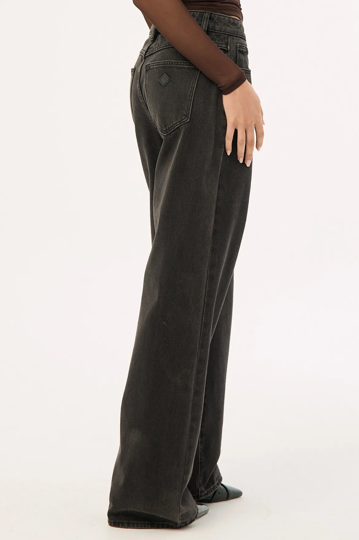 95 Mid Baggy Jean Heidi Black