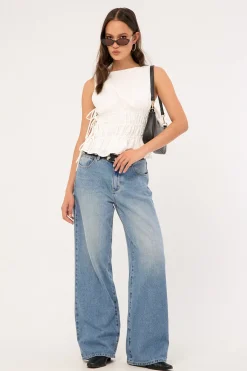 95 Mid Baggy Paloma Blue