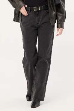 95 Mid Baggy Petite Jean Heidi Black