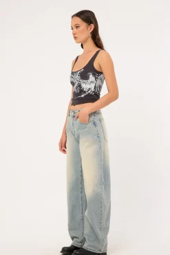 95 Mid Barrel Jean Alexis Bleach Blue