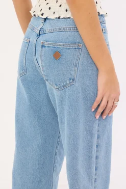 95 Mid Rise Baggy Jean Gigi Blue