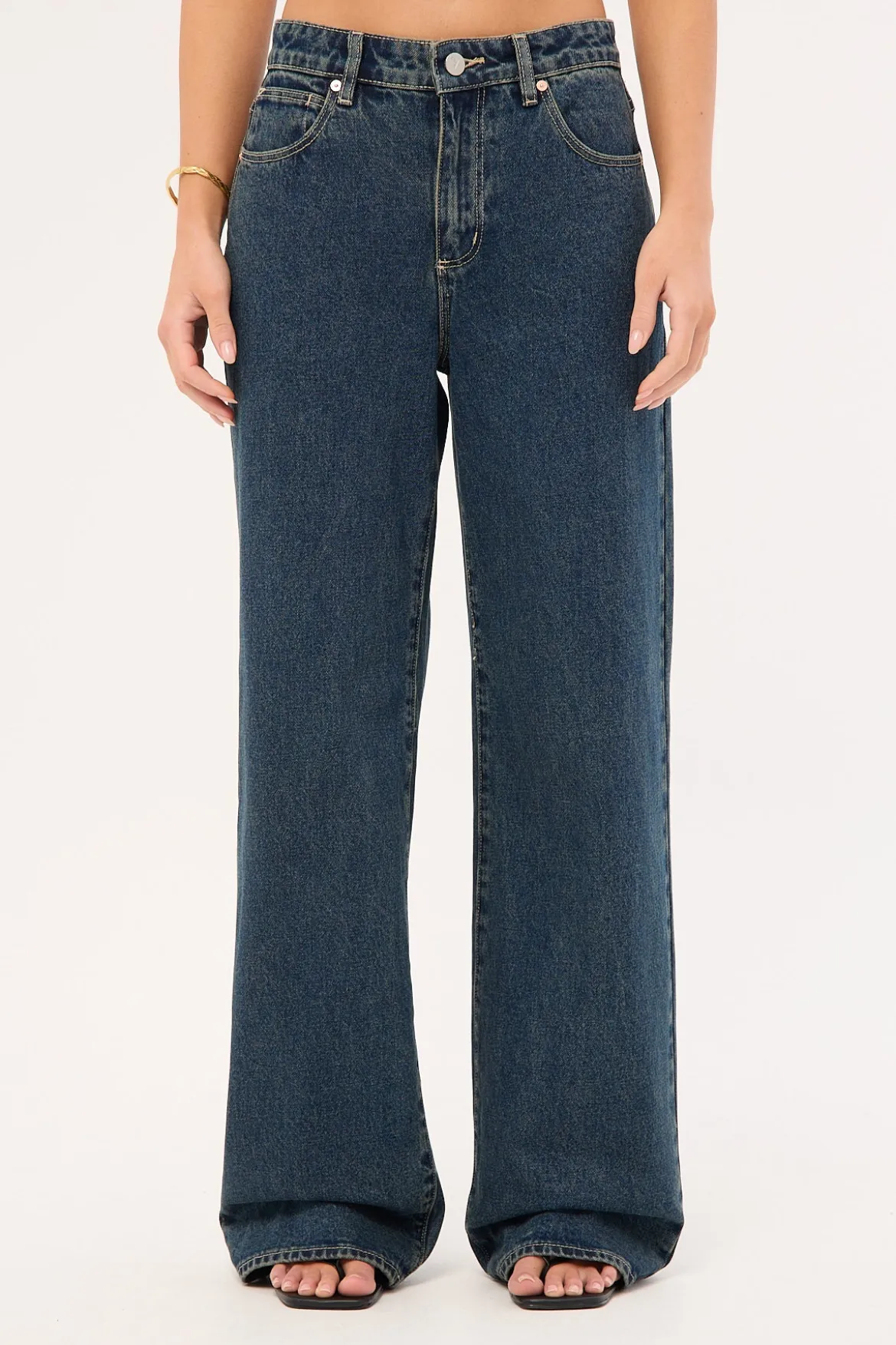 95 Mid Rise Baggy Jean Lola Deep Blue