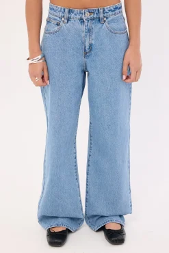 95 Mid Rise Baggy Petite Jean Gigi Blue
