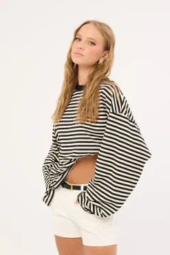 95 Relaxed Denim Short White