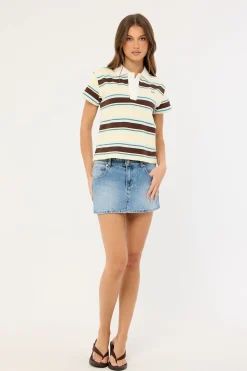 99 Skirt Paloma Mid Blue Denim