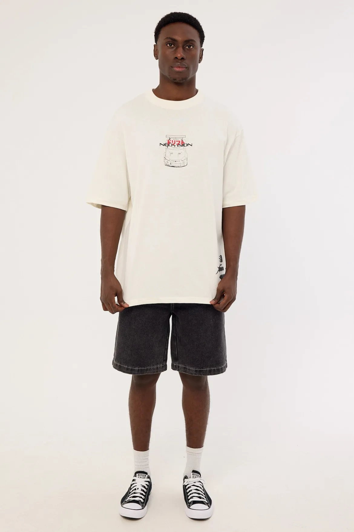 91 Star Bull Denim 91 Short Washed Black