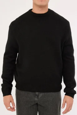 91 Star Knit Sweater Black