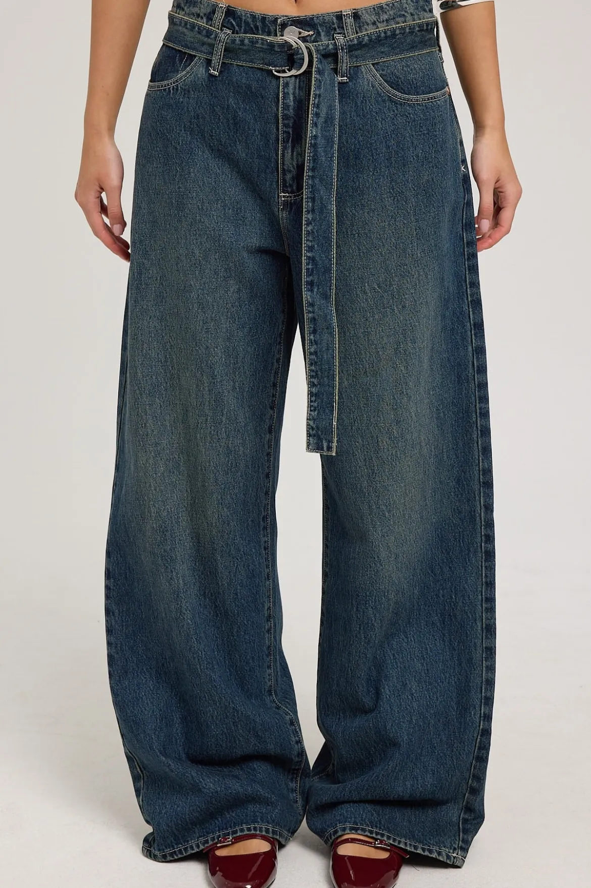 95 Super Baggy Jean Iveta Blue/Green