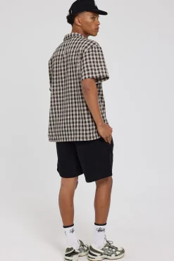 91 Wide Cord Beachshort Pigment Black