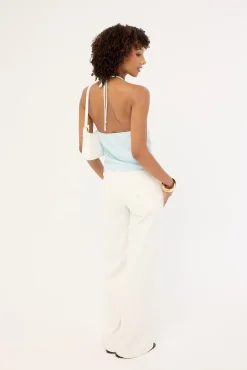 00 Wide Low Jean White RCY