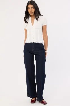 A 94 High & Wide Jean Alice Indigo