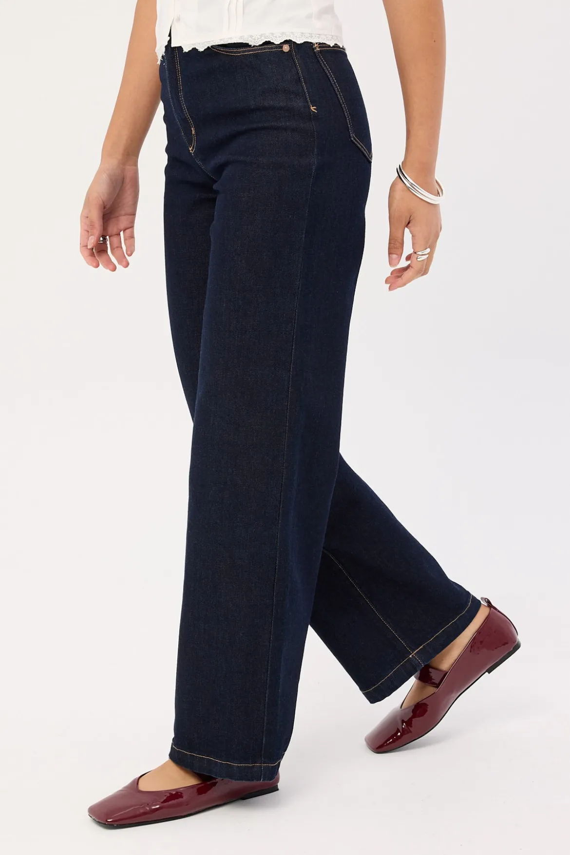 A 94 High & Wide Jean Alice Indigo