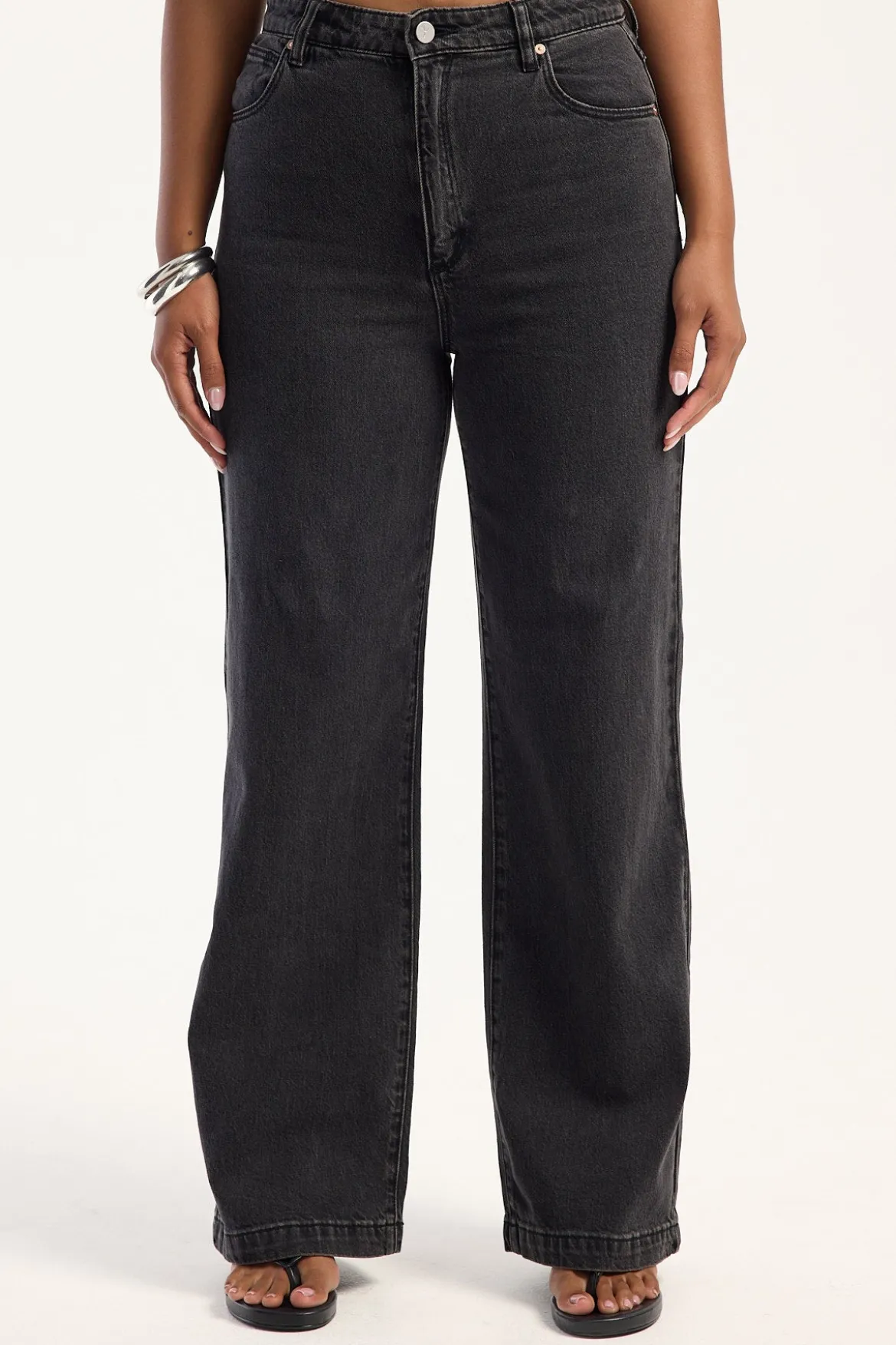 A 94 High & Wide Jean Charo Black