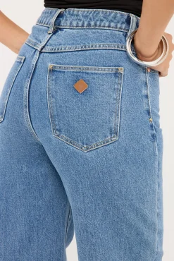 A 94 High & Wide Jean Eva Blue Organic