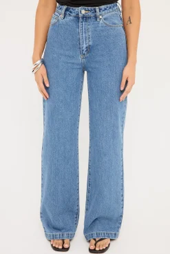 A 94 High & Wide Jean Eva Blue Organic
